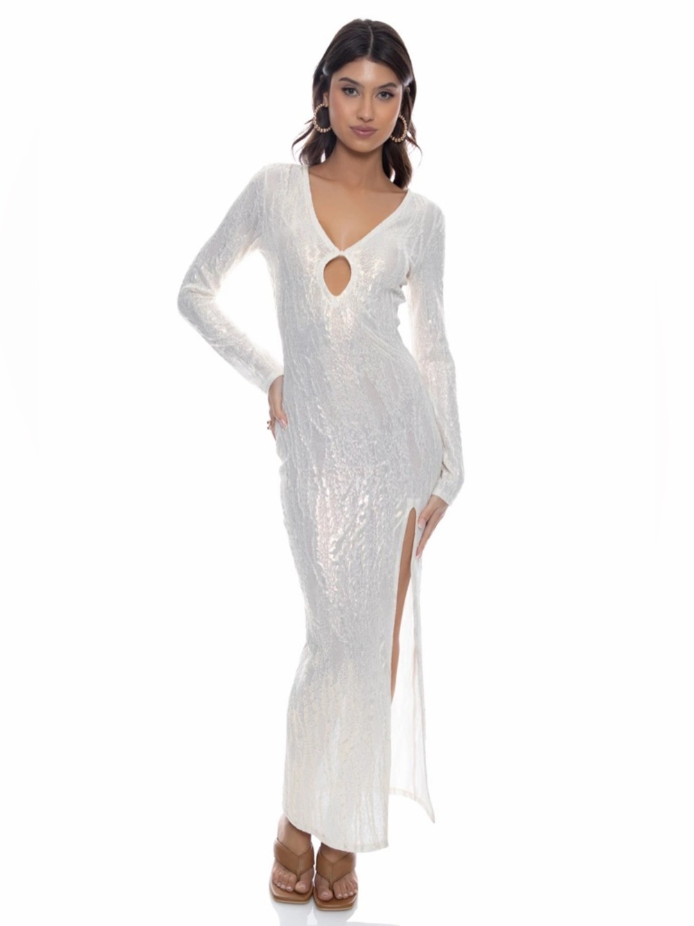 LULI FAMA Opalescence Maxi Dress (109)
